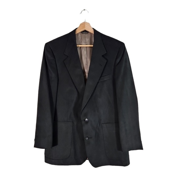 Lanvin Feather Suede Sport Coat Blazer Size 40R - Picture 1 of 5